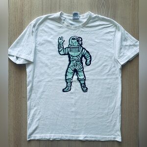 Billionaire Boys Club Men’s XL Blue Spaceman Astronaut Logo T-Shirt